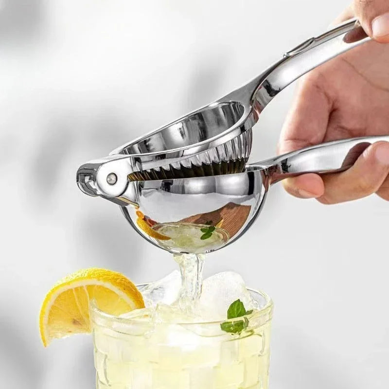 Stainless Steel Manual Juicer Processor Lemon Squeezer Orange Fruit Household Lemon Clip Fruit  Pressing Kitchen Accessories