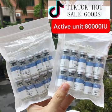 Polypeptide Placenta Freeze-dried Powder Essence Repair Facial Hydrating Nourishing Pore Shrinking Skin Rejuvenate Skin Care
