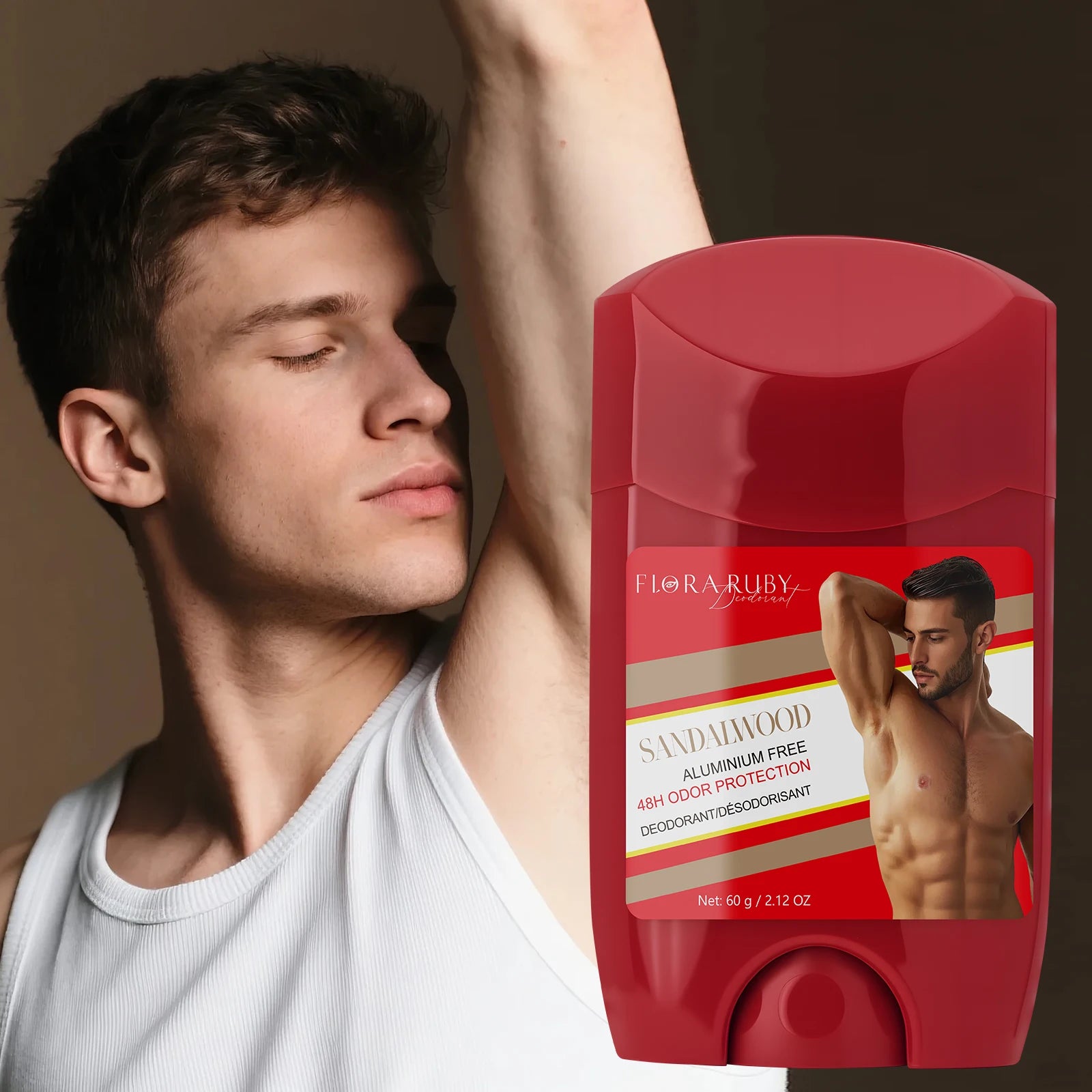 Old Spice Sandalwood Deodorant Men，Body Odor RemoveCream，Aluminum Free，High Endurance，Sweat Defense & Odor Protection，Portable