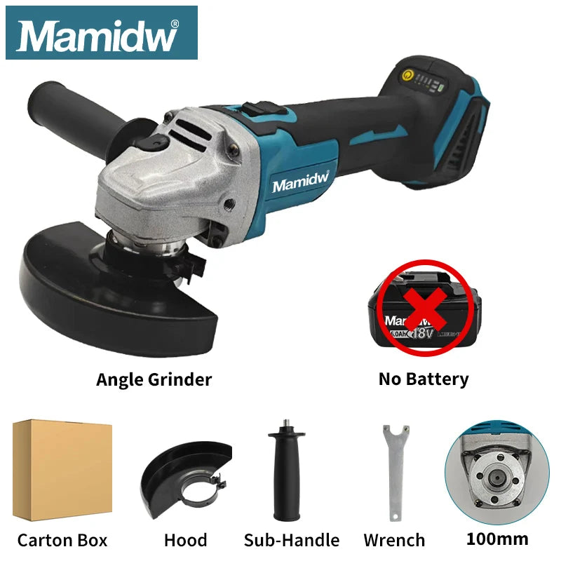 Brushless Angle Grinder Makita 18V Tool