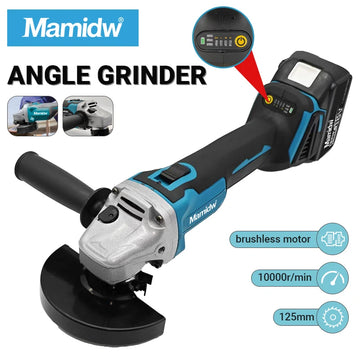 Brushless Angle Grinder Makita 18V Tool