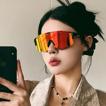 2PCS Cycling Glasses Sunglasses for Men Women Cycling Sun Glasses Goggles Outdoor Sport Sunglasses