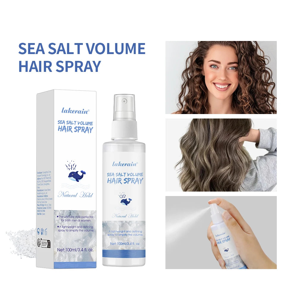 Sea Salt Spray for Hair Water Spray Dry Shampoo for Hair Volumizing Delayer Detangler Volumizer Styling Products Care Hair spray