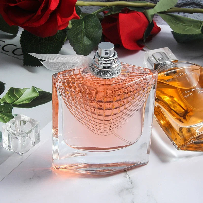 New Perfumes Original 75ml Women Perfume True Love Rose Fragrance Lasting Perfume Fresh Natural Romantic Temperament Perfume